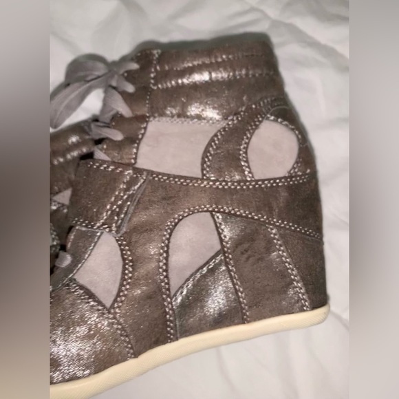 BIG BUDDHA Pewter EMILY boots booties women’s size 6 - Picture 3 of 15